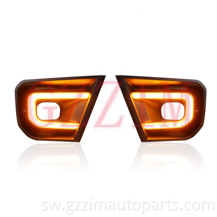 Mchana wa gari Kuendesha taa LED DRL kwa Ranger 2023 Mtindo wa Wildtrak
